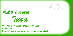 adrienn tuza business card